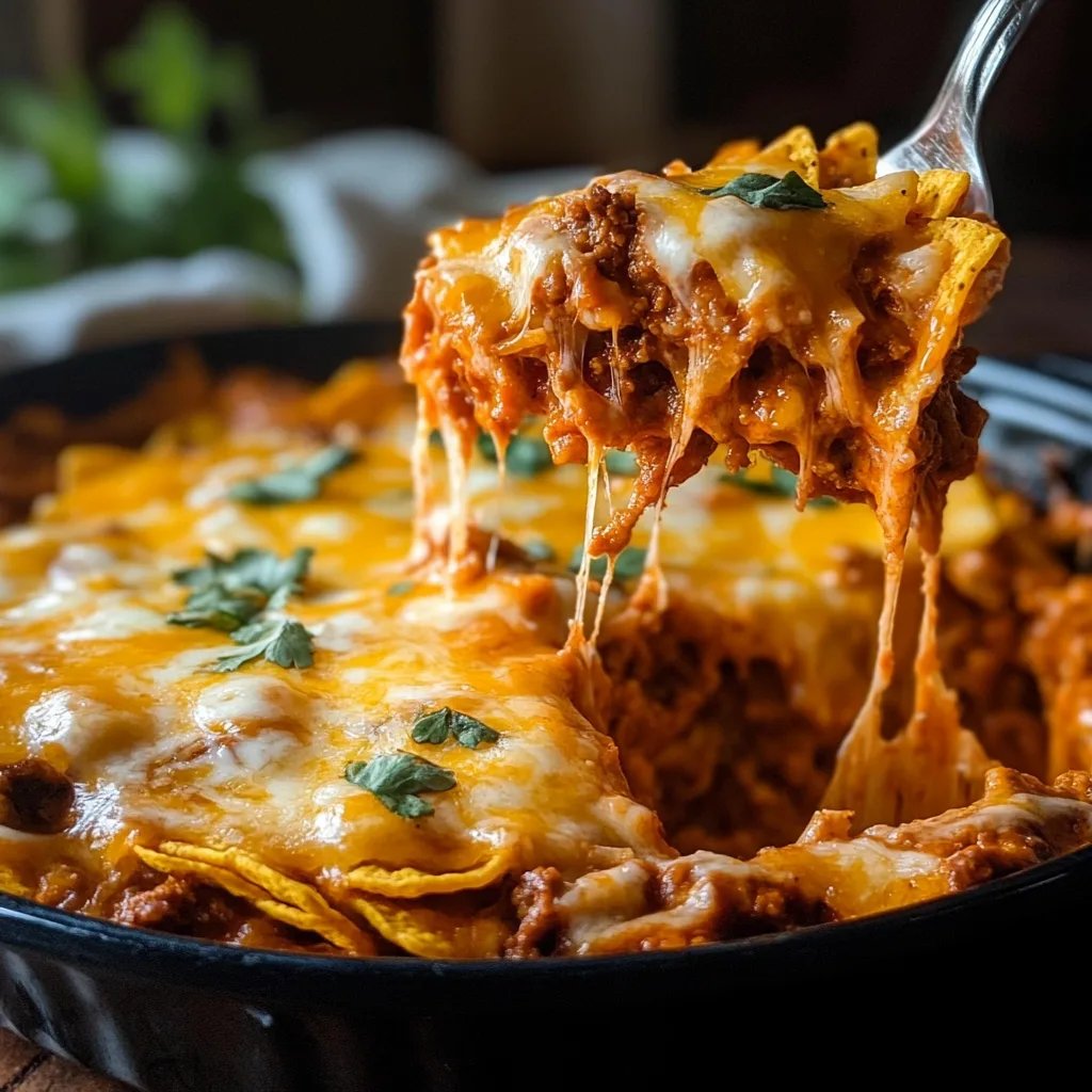 Cheesy Dorito Casserole in 30 Minutes