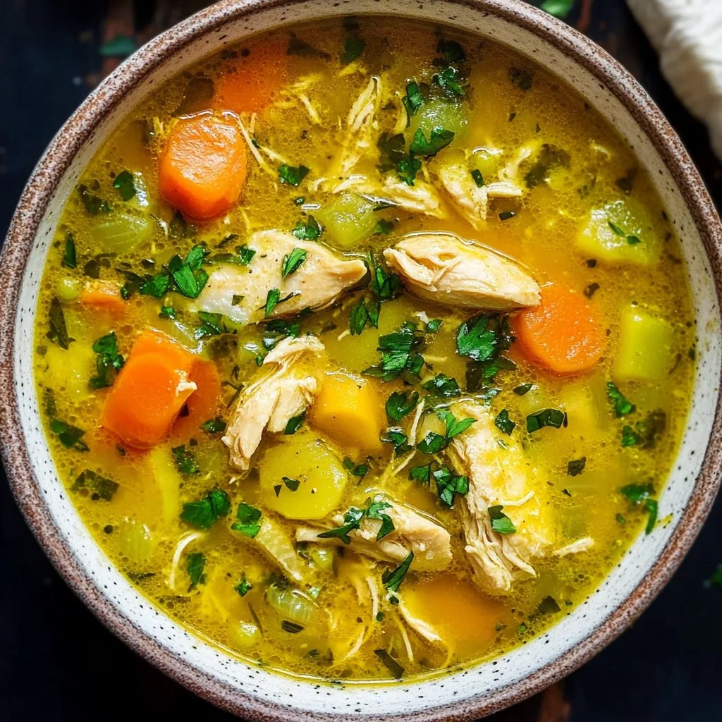 Anti Inflammatory Turmeric Chicken Soup: The Incredible 7-Ingredient Recipe