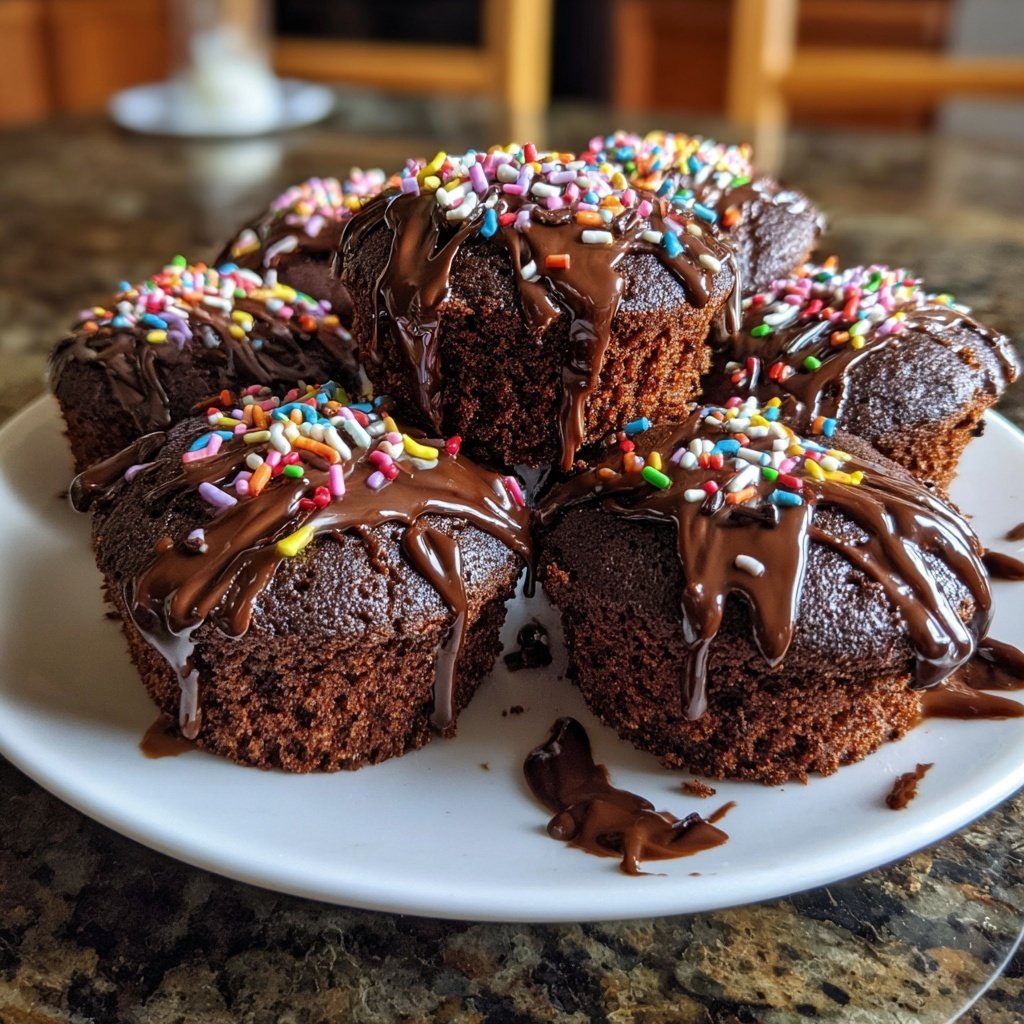 Mocha Fudge Cupcake Heaven