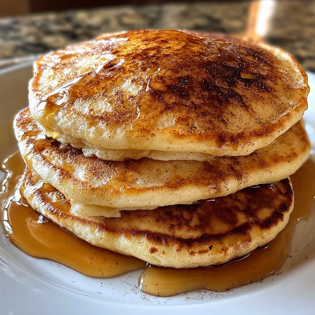 Fluffy Maple Cinnamon Pancakes for Cozy Mornings