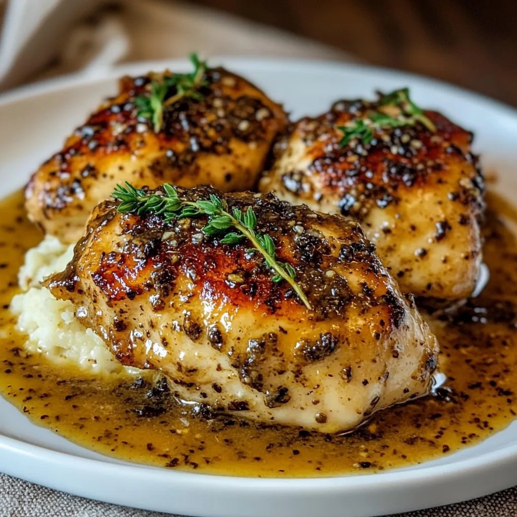 French Mustard Chicken: An Incredible Ultimate Recipe for 4 People