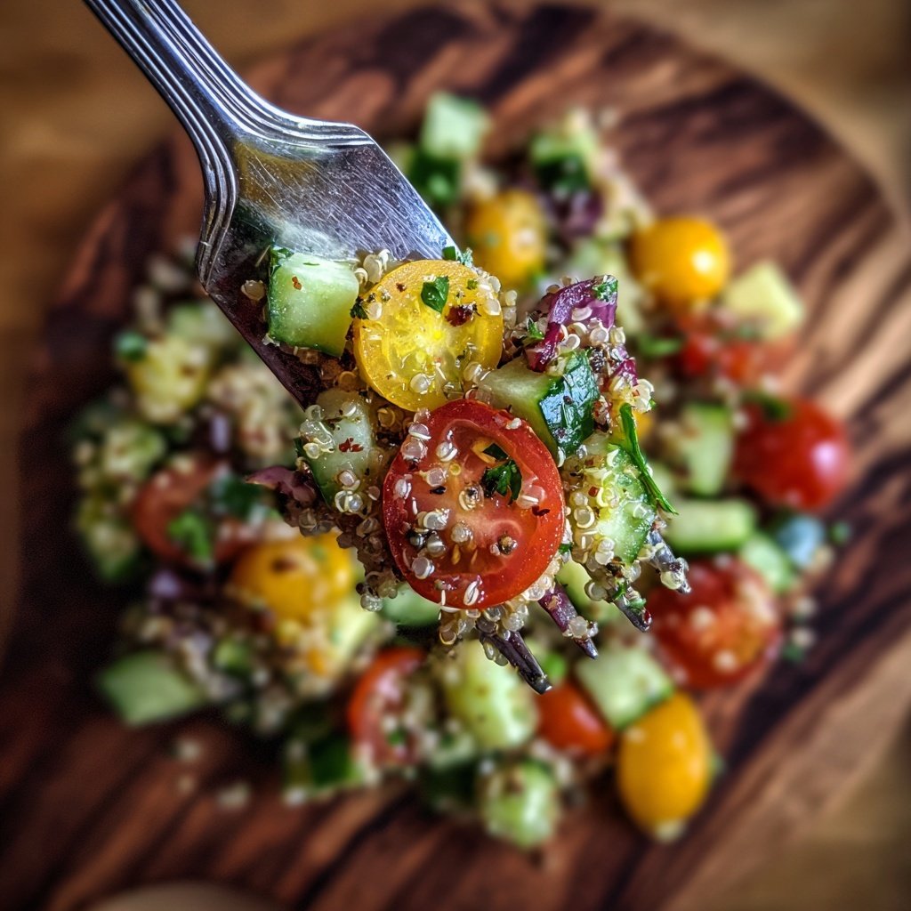 Mediterranean Quinoa Salad