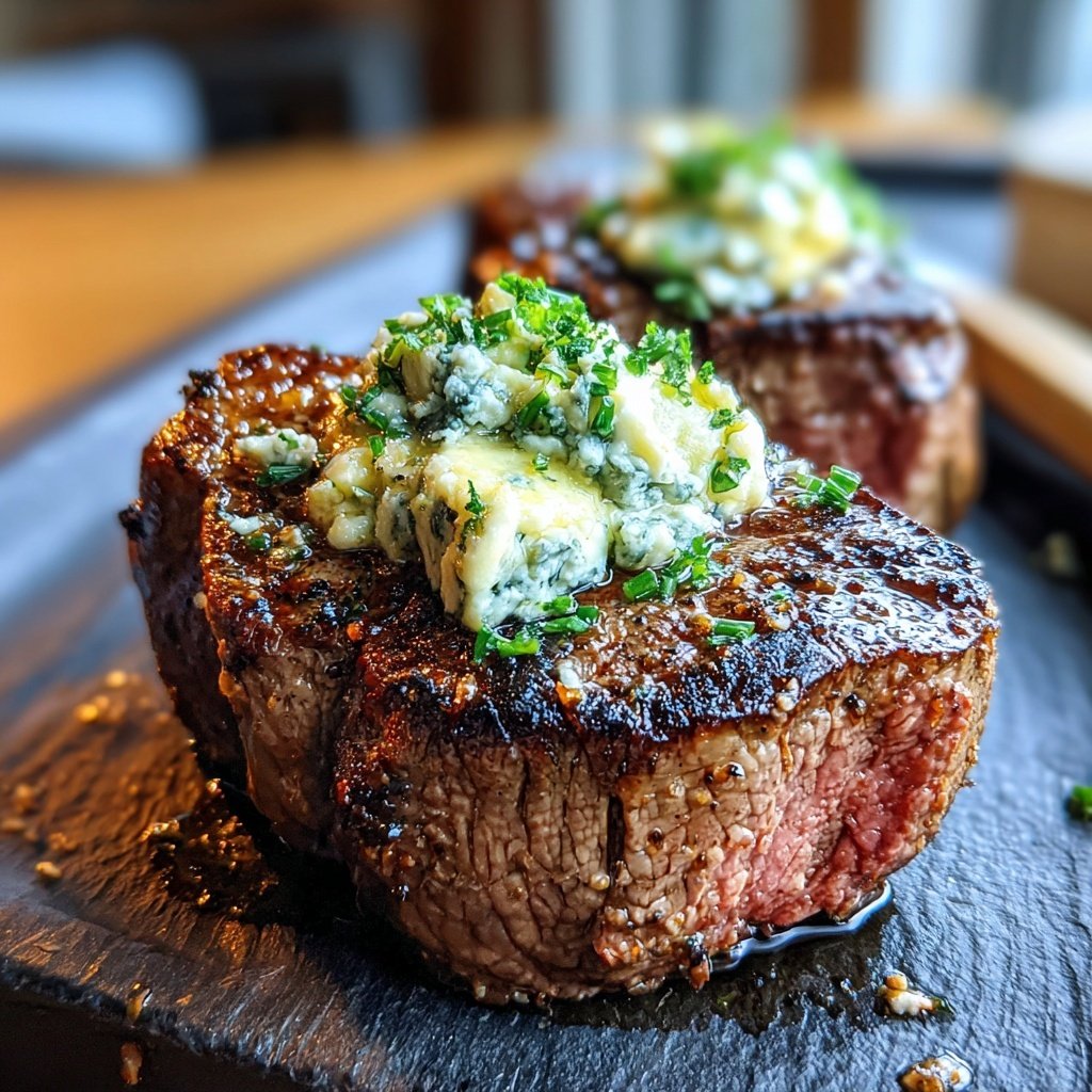 Filet Mignon Blue Cheese Butter