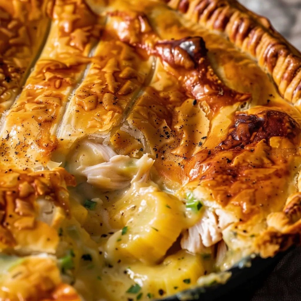 Nigella Chicken and Leek Pie