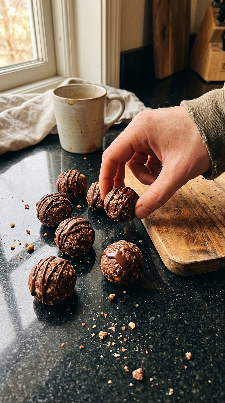 Cocoa Almond Energy Balls