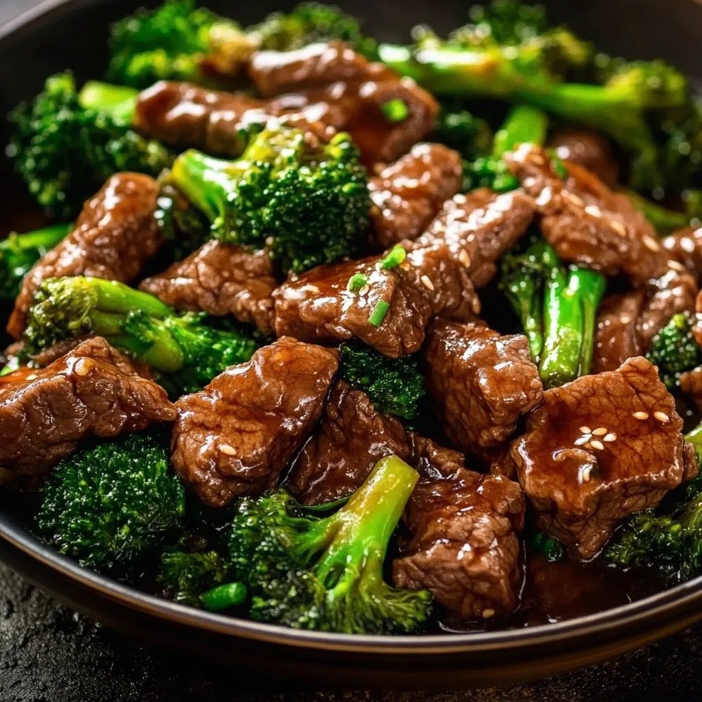 Chinese-Style Beef and Broccoli