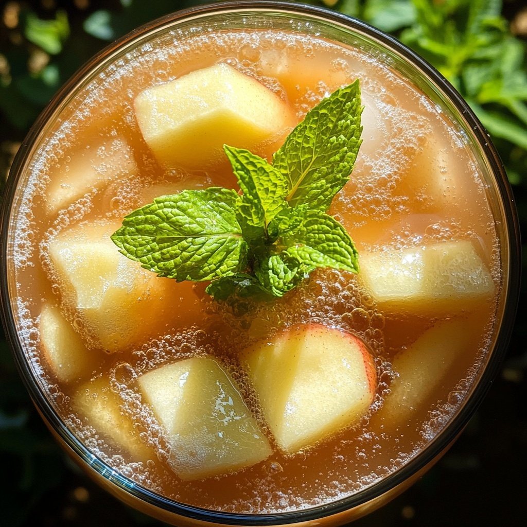 Vanilla-Pear Holiday Punch