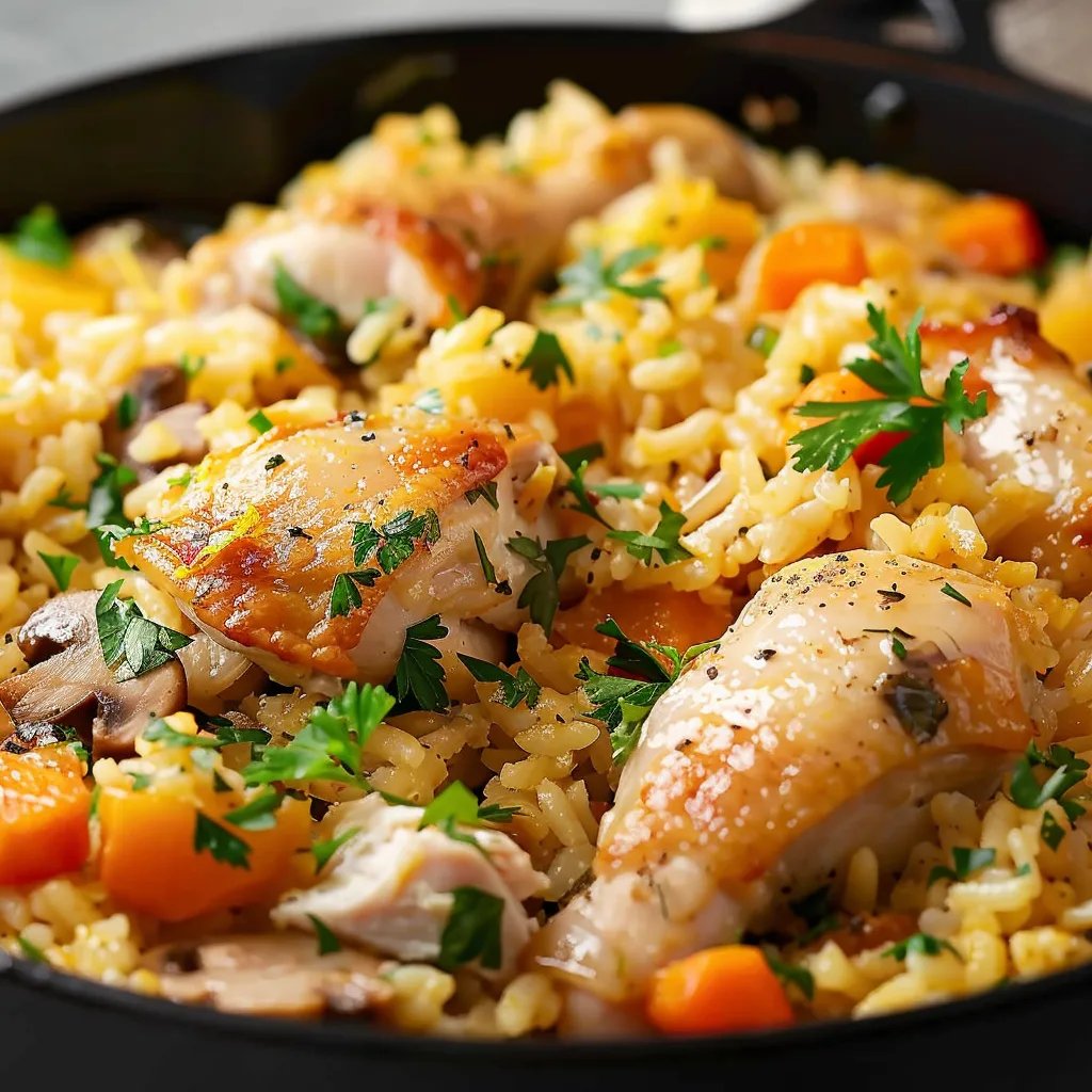 One-Pot Chicken and Rice