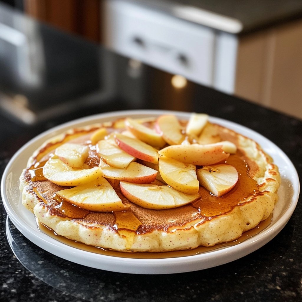 Apple Yogurt Pancakes