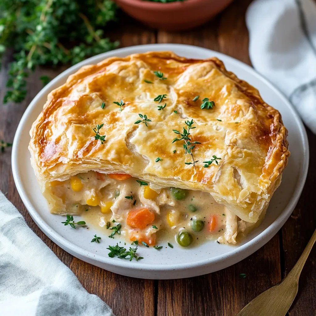 Homemade Chicken Pot Pie