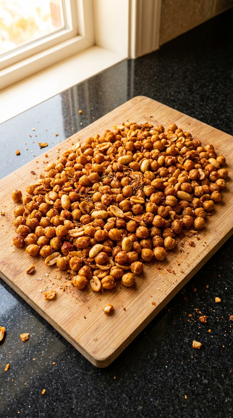Crunchy Chickpea Snack Mix