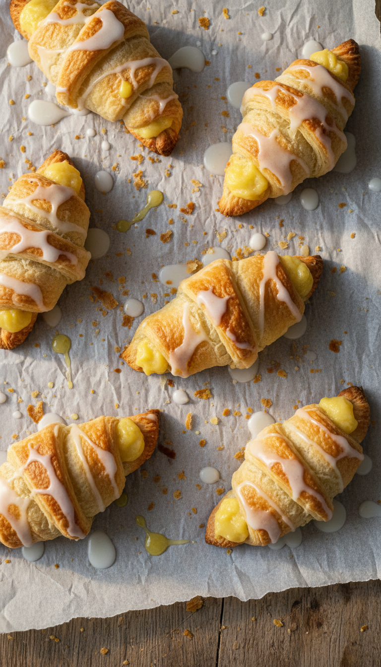 Lemon Zing Croissant Bites
