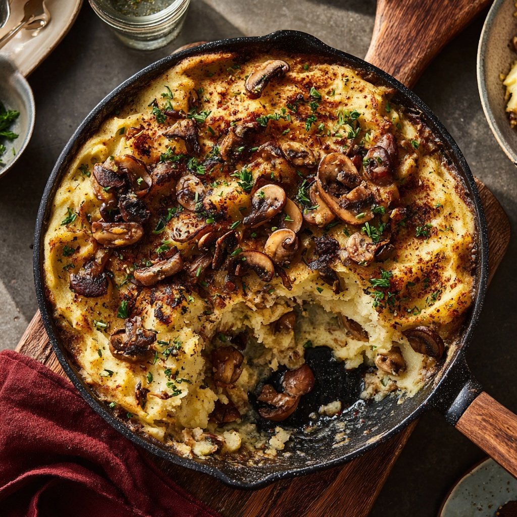 Rustic Mushroom Shepherd's Pie