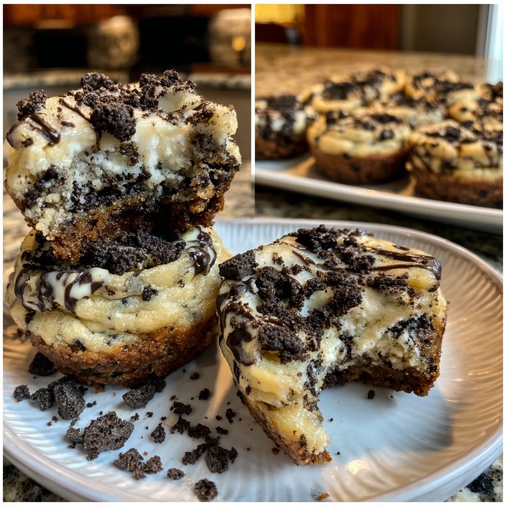 Oreo Cheesecake Cookies