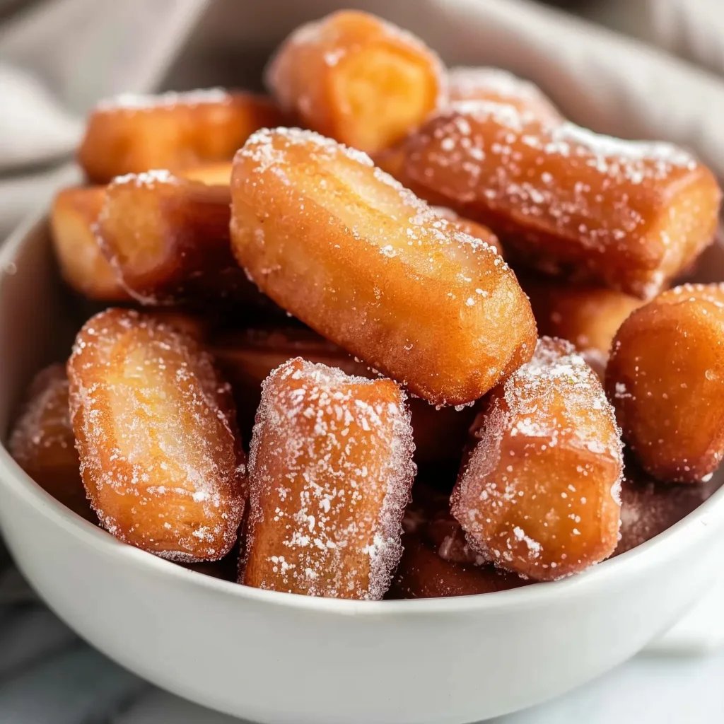 Fluffy Air Fryer Churro Bites