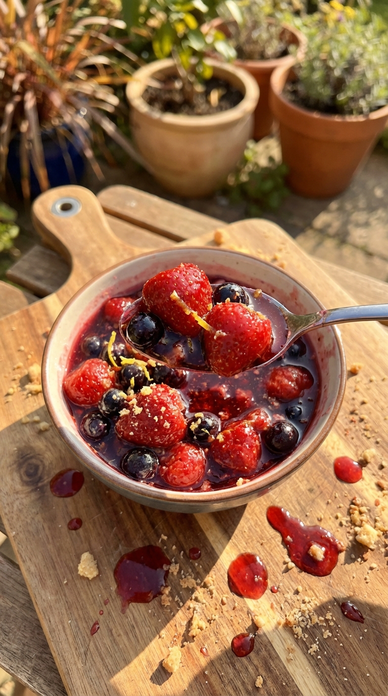 Limoncello Berry Compote