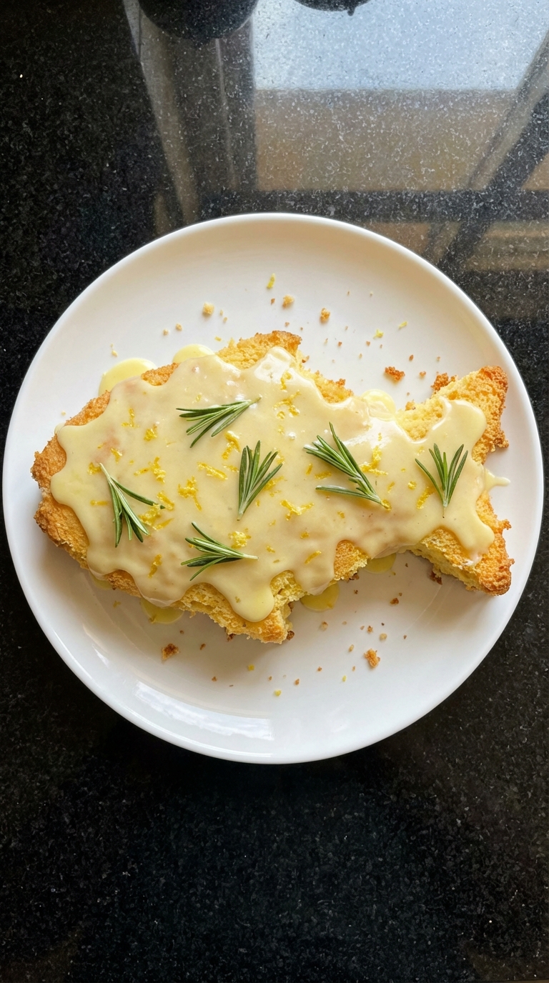 Rosemary Lemon Pisces Cake