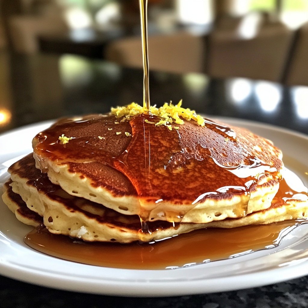 Bobby Flay Lemon Ricotta Pancakes