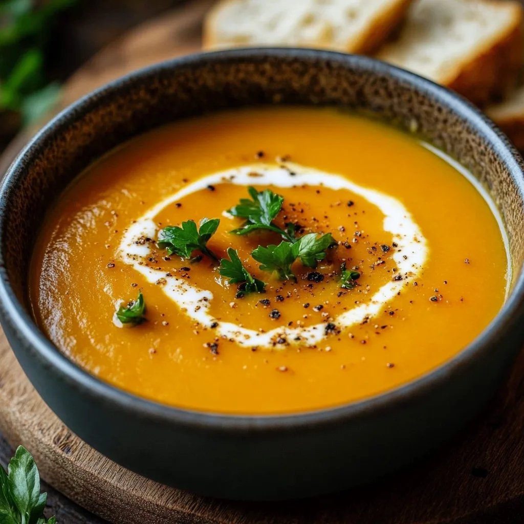 Easiest Butternut Squash And Carrot Soup