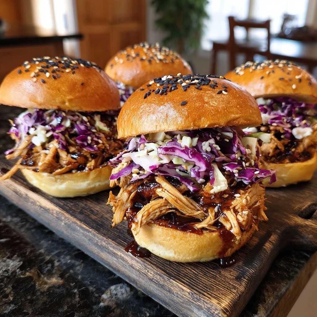 Tasty Teriyaki Chicken Sliders