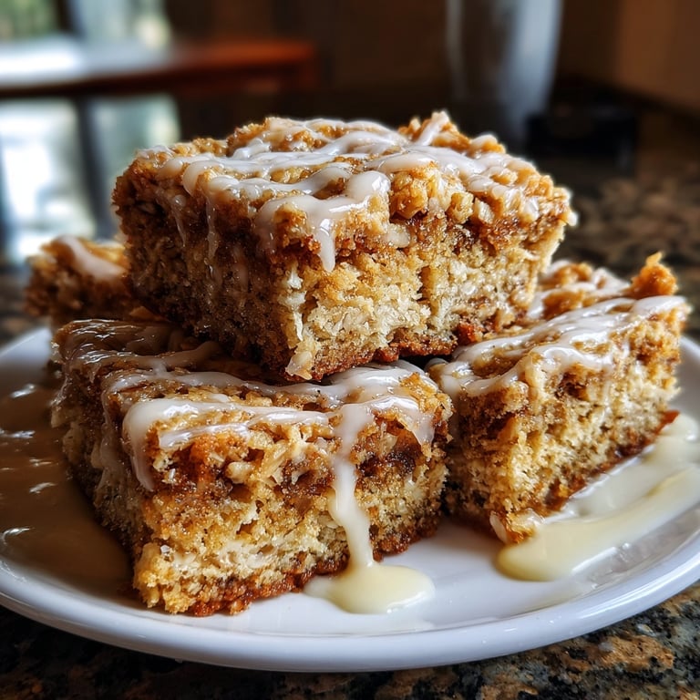 Sweet Coconut Cream Flapjacks