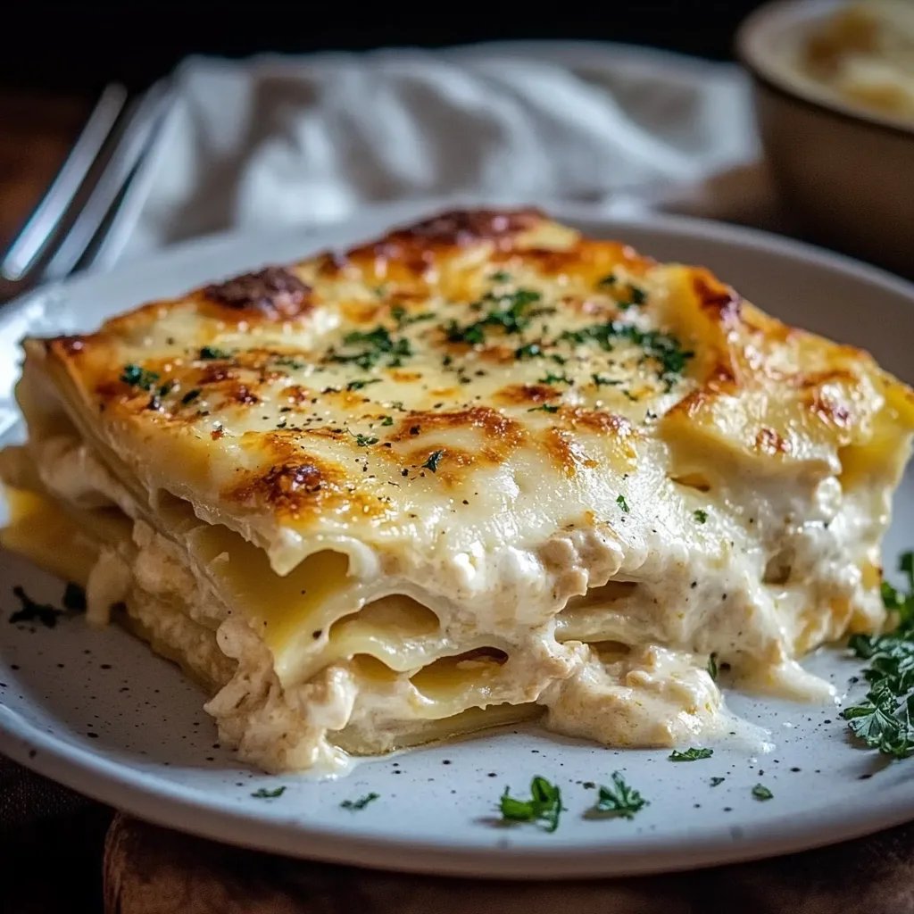 Creamy Chicken Lasagna