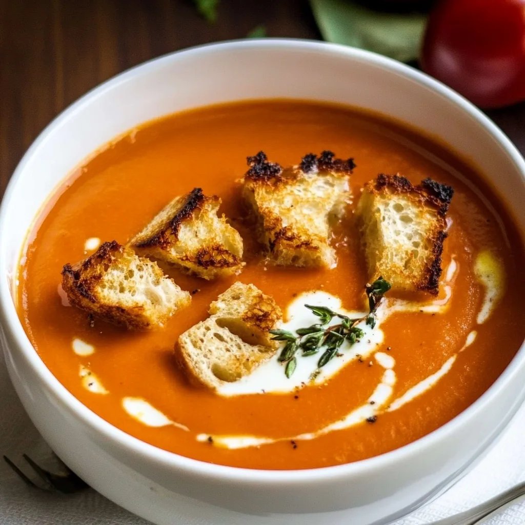 Easy Roasted Tomato Soup: An Incredible Secret Recipe for 4