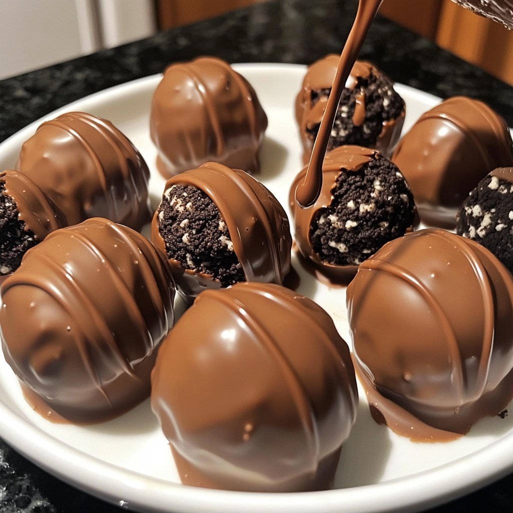 Vegan Oreo Truffle Balls