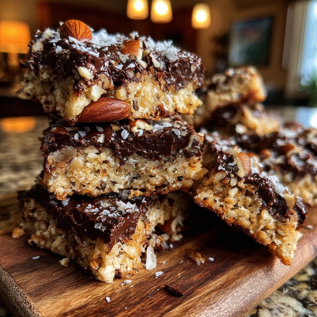 Almond Joy Spring Bars