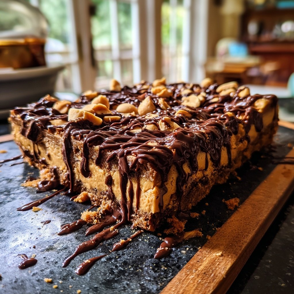 Peanut Butter Protein Cake