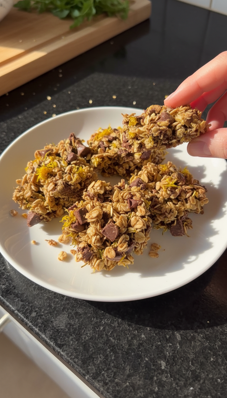 Choco-Dandelion Energy Snack
