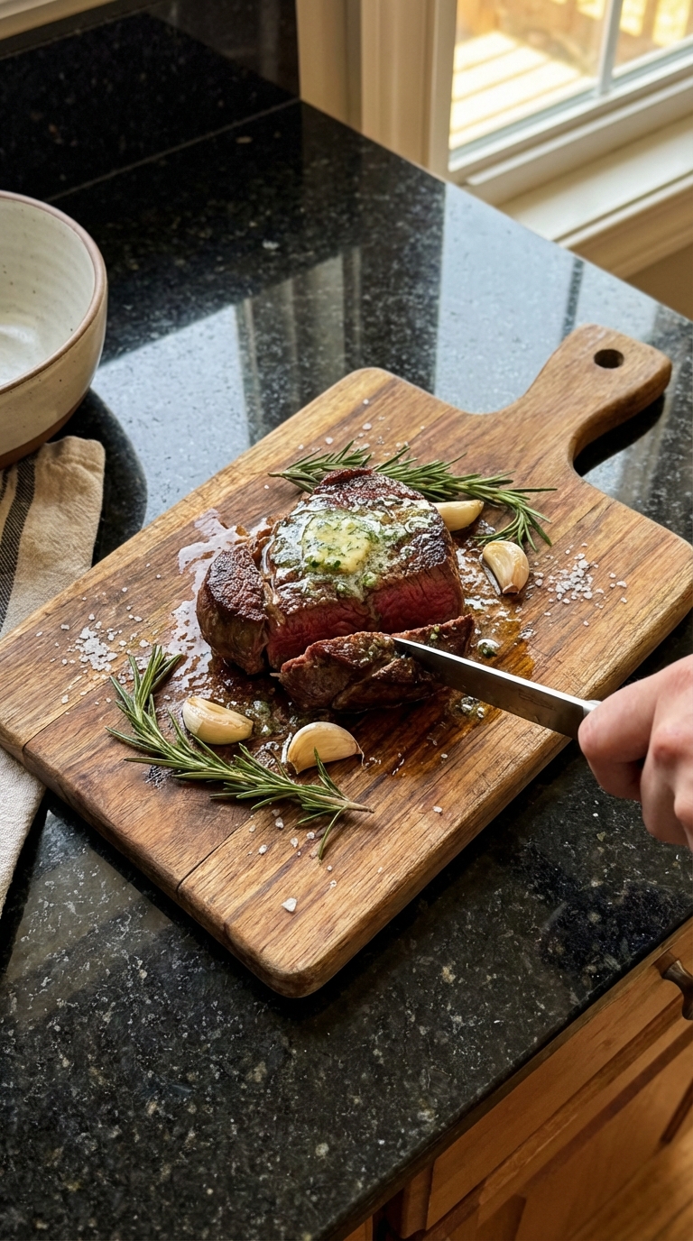 Rosemary Garlic Filet Mignon