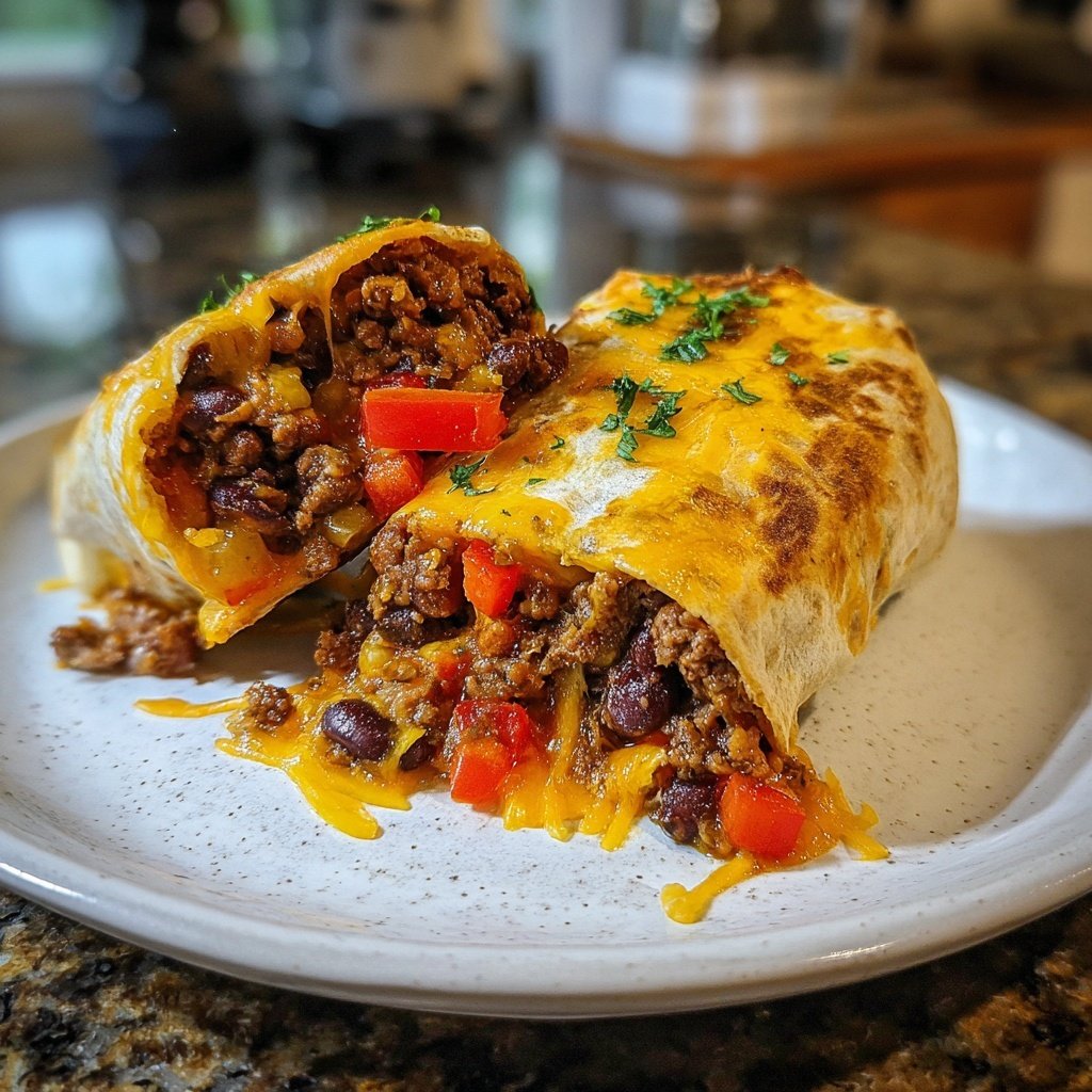 Hearty Bean High-Protein Burrito